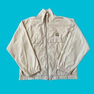 Vintage Y2K Reebok Sport Jacket Zip Lightweight Yellow Men Size Large